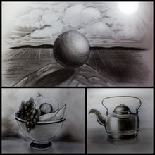 Load image into Gallery viewer, Learn How to Draw Using Charcoal for Beginners