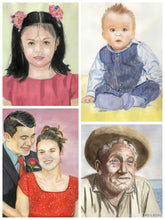 Load image into Gallery viewer, Learn How to Paint Portraits of People In Watercolor For the Absolute Beginners