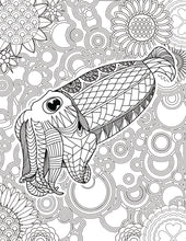 Load image into Gallery viewer, Adult Stress & the Effects of Coloring PLUS - Sea Life Pattern For Beginners Adult Coloring book