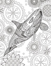 Load image into Gallery viewer, Adult Stress & the Effects of Coloring PLUS - Sea Life Pattern For Beginners Adult Coloring book