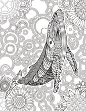 Load image into Gallery viewer, Adult Stress & the Effects of Coloring PLUS - Sea Life Pattern For Beginners Adult Coloring book