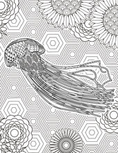 Load image into Gallery viewer, Adult Stress & the Effects of Coloring PLUS - Sea Life Pattern For Beginners Adult Coloring book