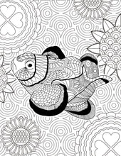 Load image into Gallery viewer, Adult Stress & the Effects of Coloring PLUS - Sea Life Pattern For Beginners Adult Coloring book