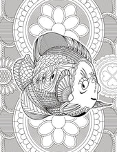 Load image into Gallery viewer, Adult Stress & the Effects of Coloring PLUS - Sea Life Pattern For Beginners Adult Coloring book