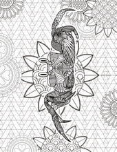 Load image into Gallery viewer, Adult Stress & the Effects of Coloring PLUS - Sea Life Pattern For Beginners Adult Coloring book