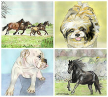 Load image into Gallery viewer, Learn to Paint Horses and Dogs In Watercolor For The Absolute Beginner