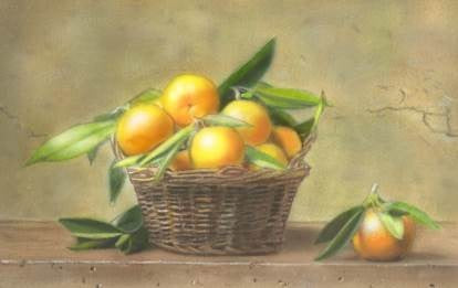 Learn How to Paint with Airbrush For Beginners (Tangerines Fruit Basket)