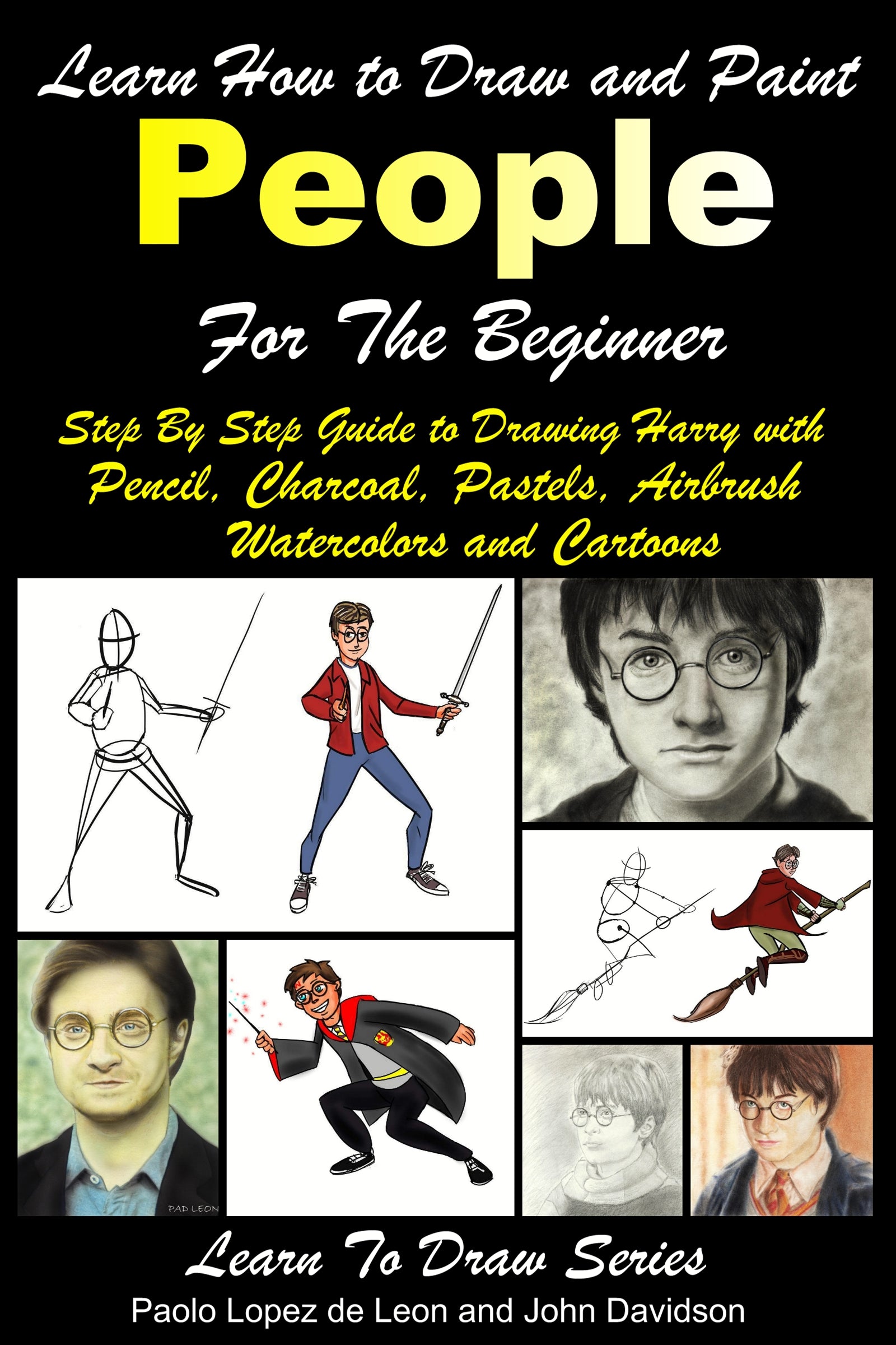Learn How to Draw and Paint People For the Beginner - Step By Step