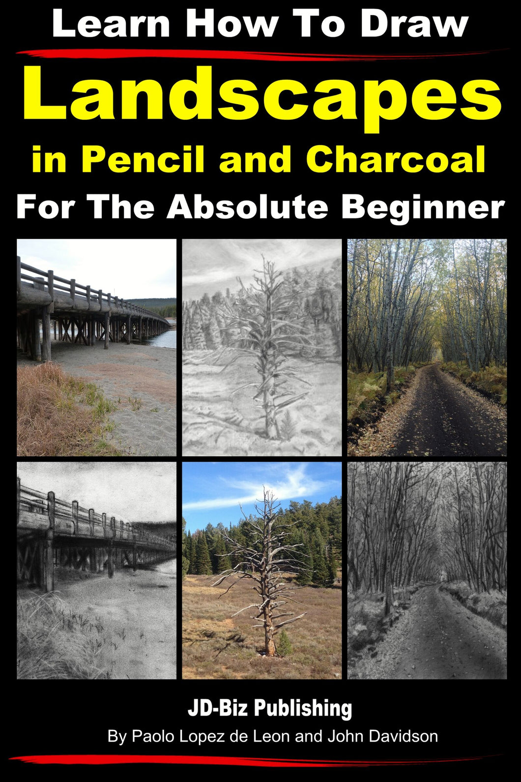 Learn How to Draw Landscapes in Pencil and Charcoal For The Absolute Beginner