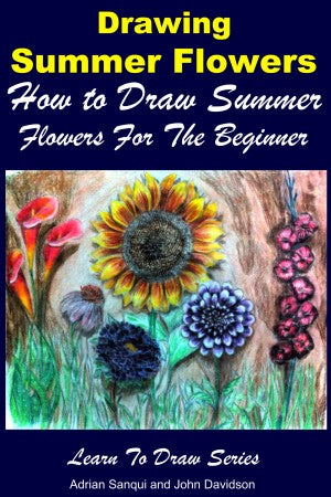 Drawing Summer Flowers - How to Draw Summer Flowers For the Beginner